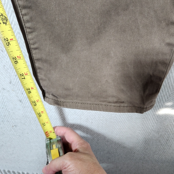 Lucky Brand Mens 38x32 Brown 121 Slim Straight Casual Pants - Picture 6 of 12